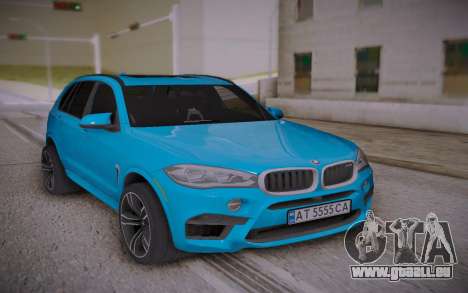 BMW X5M 2015 pour GTA San Andreas