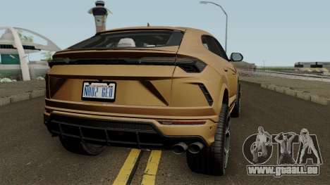 Lamborghini Urus 2018 für GTA San Andreas