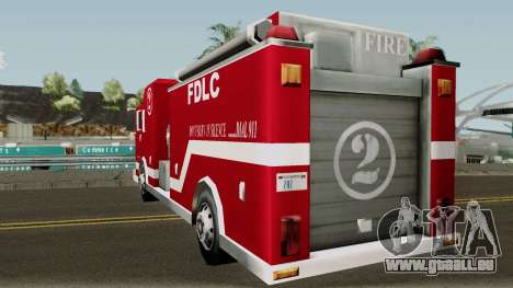 New Firetruck pour GTA San Andreas