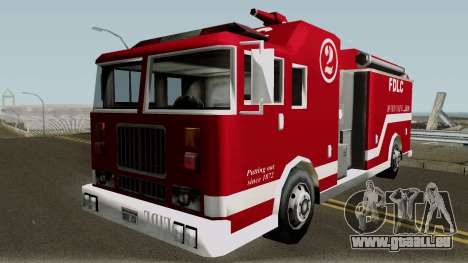 New Firetruck pour GTA San Andreas