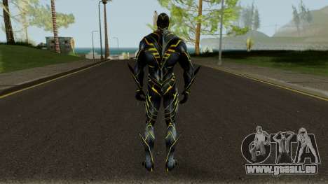 Black Racer (Flash God) From DC Unchained für GTA San Andreas