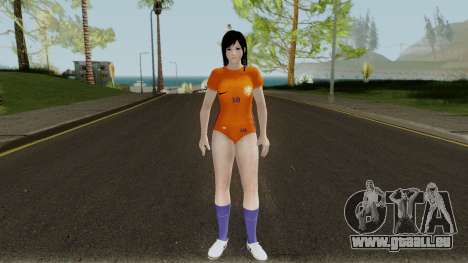 Kokoro Netherlands National Football Team für GTA San Andreas