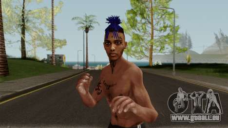 XXXTentacion Skin für GTA San Andreas