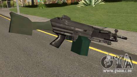 M249 Saw (SA Style) für GTA San Andreas
