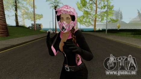 Nicole Biker für GTA San Andreas