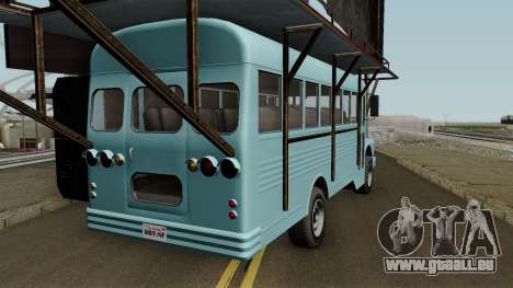 Vapid Festival Bus GTA V für GTA San Andreas