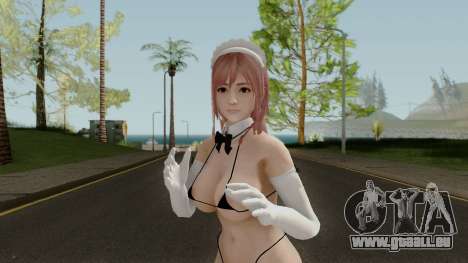 Dead Or Alive 5 LR Honoka Maidnoka pour GTA San Andreas