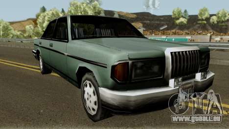 Benefactor Admiral 92 Classic W112 (SA Style) für GTA San Andreas