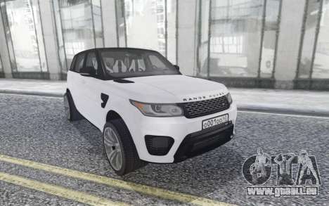 Land Rover Range Rover Sport SVR für GTA San Andreas