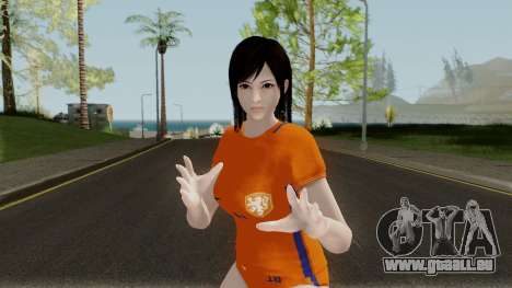 Kokoro Netherlands National Football Team für GTA San Andreas