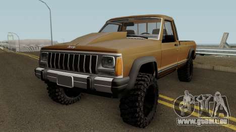 Jeep Comanche pour GTA San Andreas