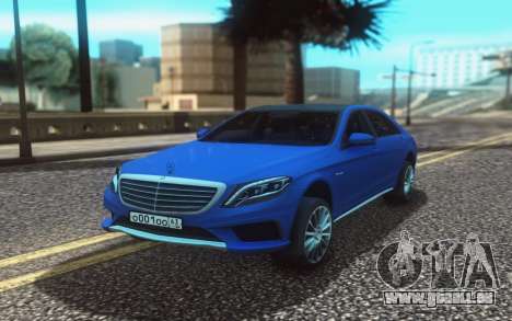 Mercedes-Benz W222 für GTA San Andreas