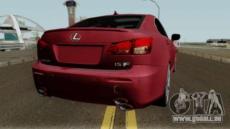 Lexus IS-F 2013 pour GTA San Andreas