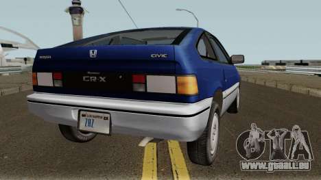 Honda CRX (84-87) pour GTA San Andreas