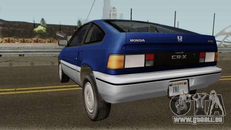 Honda CRX (84-87) pour GTA San Andreas