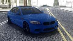BMW M5 F10 Blue pour GTA San Andreas