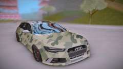 Audi RS6 Camo pour GTA San Andreas
