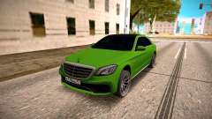 Mercedes-Benz S63 AMG Green pour GTA San Andreas
