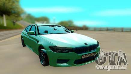 BMW M5 F90 Green pour GTA San Andreas