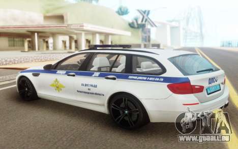 BMW M5 F11 Police pour GTA San Andreas