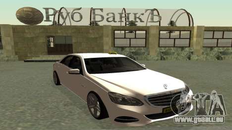 Mercedes-Benz E63 AMG 2013 Taxi pour GTA San Andreas