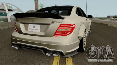 Mercedes Benz C63 AMG Coupe Liberty Walk 2014 pour GTA San Andreas