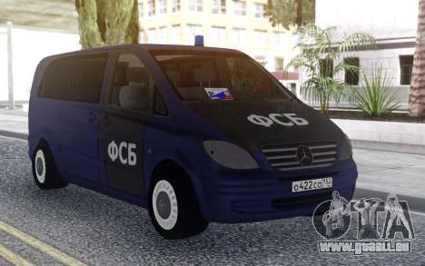 Mercedes Benz Vito FSB pour GTA San Andreas