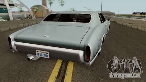 Retextured HD Albany Buccaneer v1.0 pour GTA San Andreas