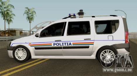 Dacia Logan MCV - Politia Romana 2004 pour GTA San Andreas