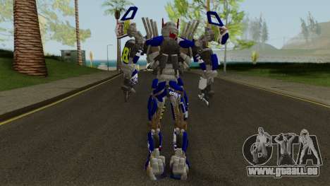 Transformers TLK Topspin pour GTA San Andreas