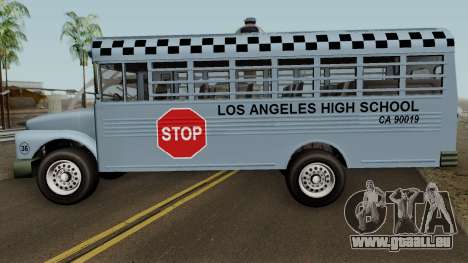 Vapid School Bus Los Angeles v1.0 GTA V pour GTA San Andreas