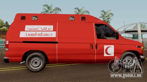 Ford E-150 Ambulan Moroccain für GTA San Andreas
