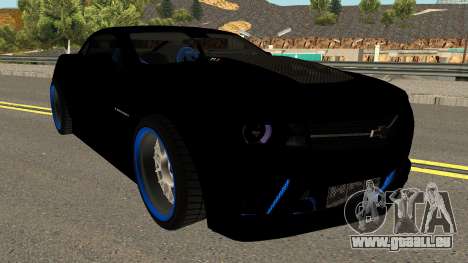 Chevrolet Camaro ZL1 2012 Drift 1.0 pour GTA San Andreas