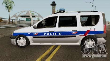 Dacia Logan MCV - Police Nationale 2004 für GTA San Andreas