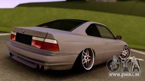 BMW E31 850CSi 1996 pour GTA San Andreas