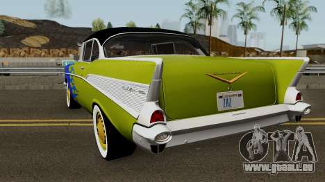 Chevrolet Bel Air Sports Hotrod 1957 pour GTA San Andreas