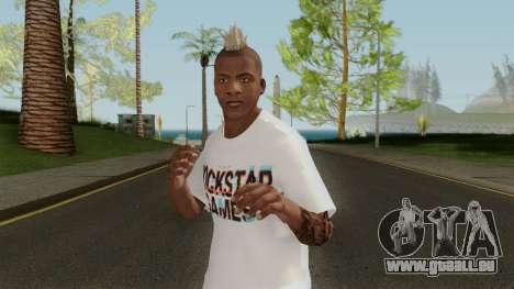 Franklin GTA V New Hairstyle pour GTA San Andreas