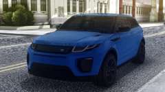 Land Rover Range Rover Evoque Blue pour GTA San Andreas