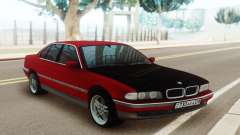 BMW 730 E38 Red Black pour GTA San Andreas