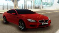 BMW M6 Red Coupe pour GTA San Andreas