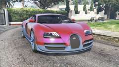 Bugatti Veyron Super Sport 2010 v2.0 [replace] pour GTA 5