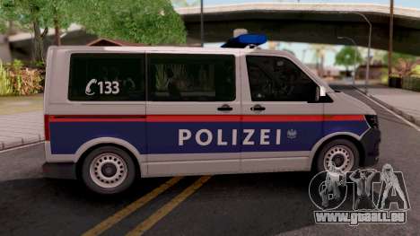 Volkswagen Transporter T6 Osterreich Polizei pour GTA San Andreas