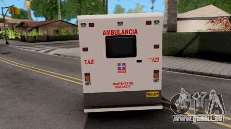 Ford F-150 Ambulancia de Bogota für GTA San Andreas