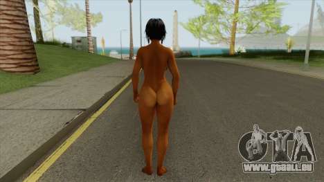 Luna Black Girl Nude für GTA San Andreas