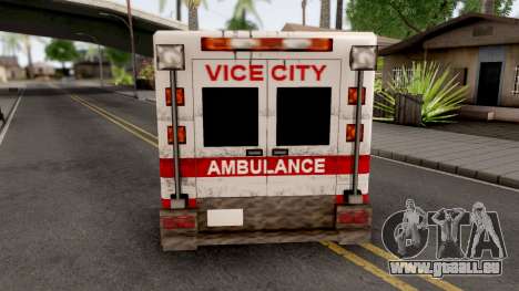 Ambulance from GTA VCS pour GTA San Andreas