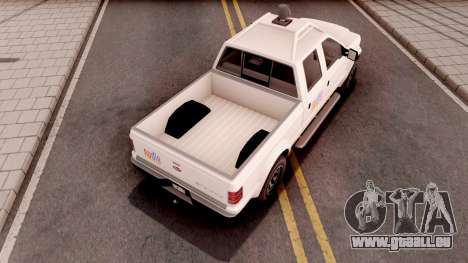 GTA V Vapid Sadler Nudle Self-Driving Car pour GTA San Andreas