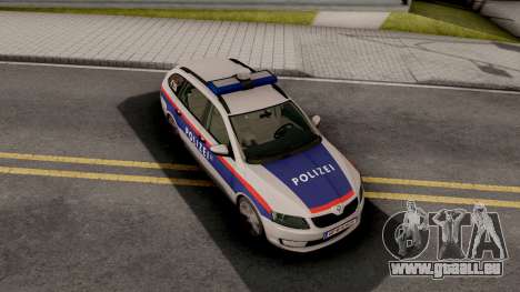 Skoda Octavia Polizei pour GTA San Andreas