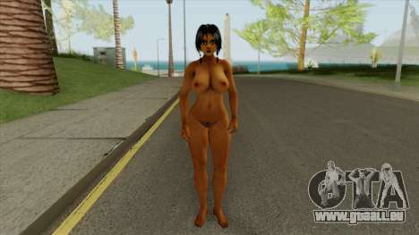 Luna Black Girl Nude für GTA San Andreas