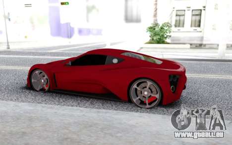 Zenvo ST1 für GTA San Andreas