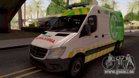 Mercedes-Benz Sprinter Ambulancia Argentina pour GTA San Andreas